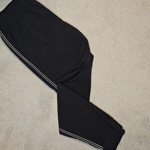 Banana Republic Black Swooshy Joggers